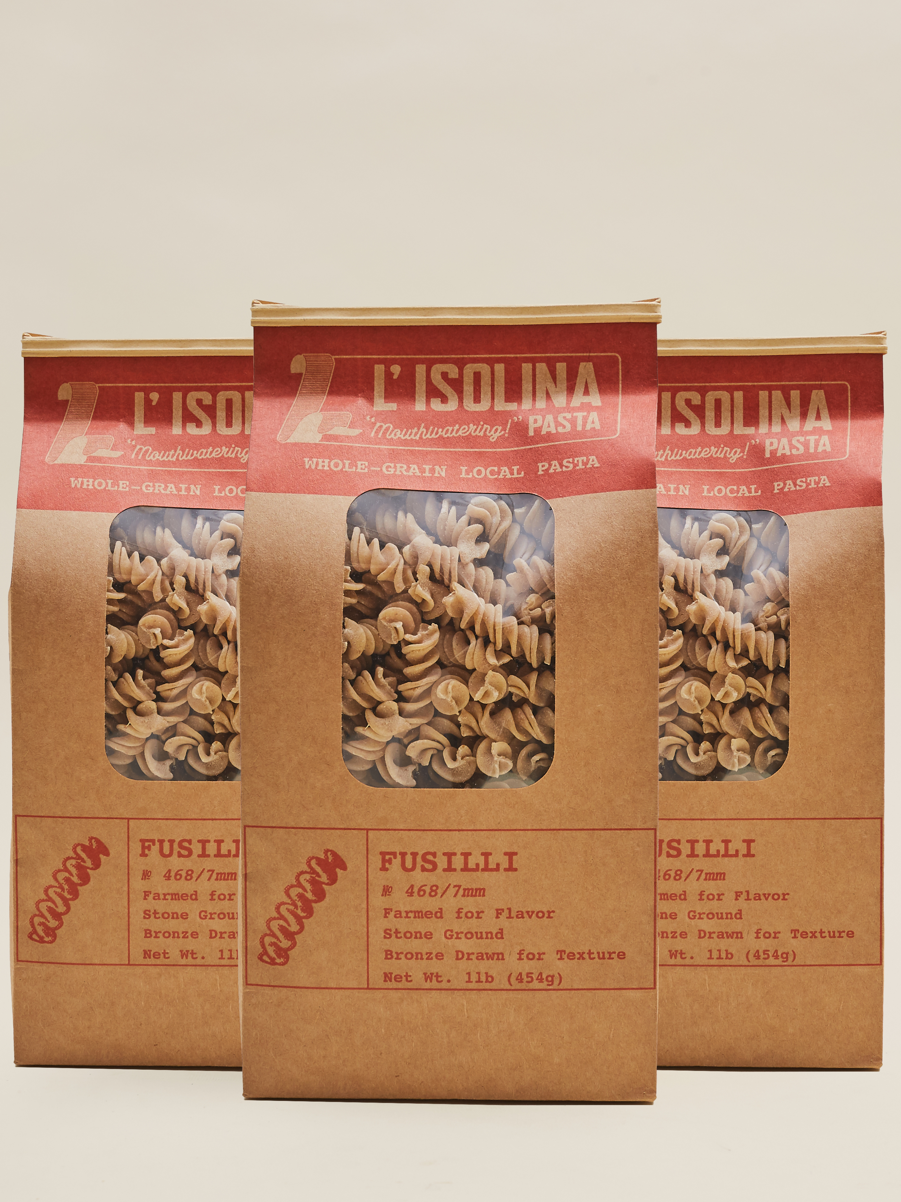 L'Isolina Fusilli 4-Pack
