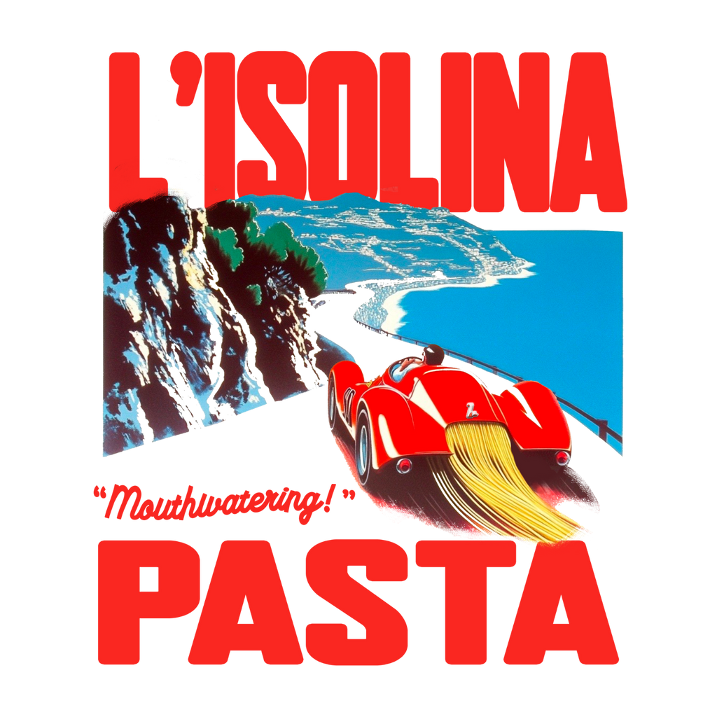 L'Isolina 'Late for Lunch' T-Shirt