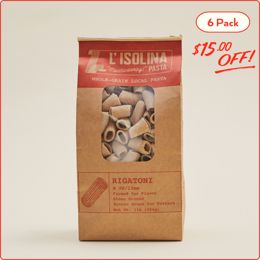 L'Isolina Organic Rigatoni Multi-Pack