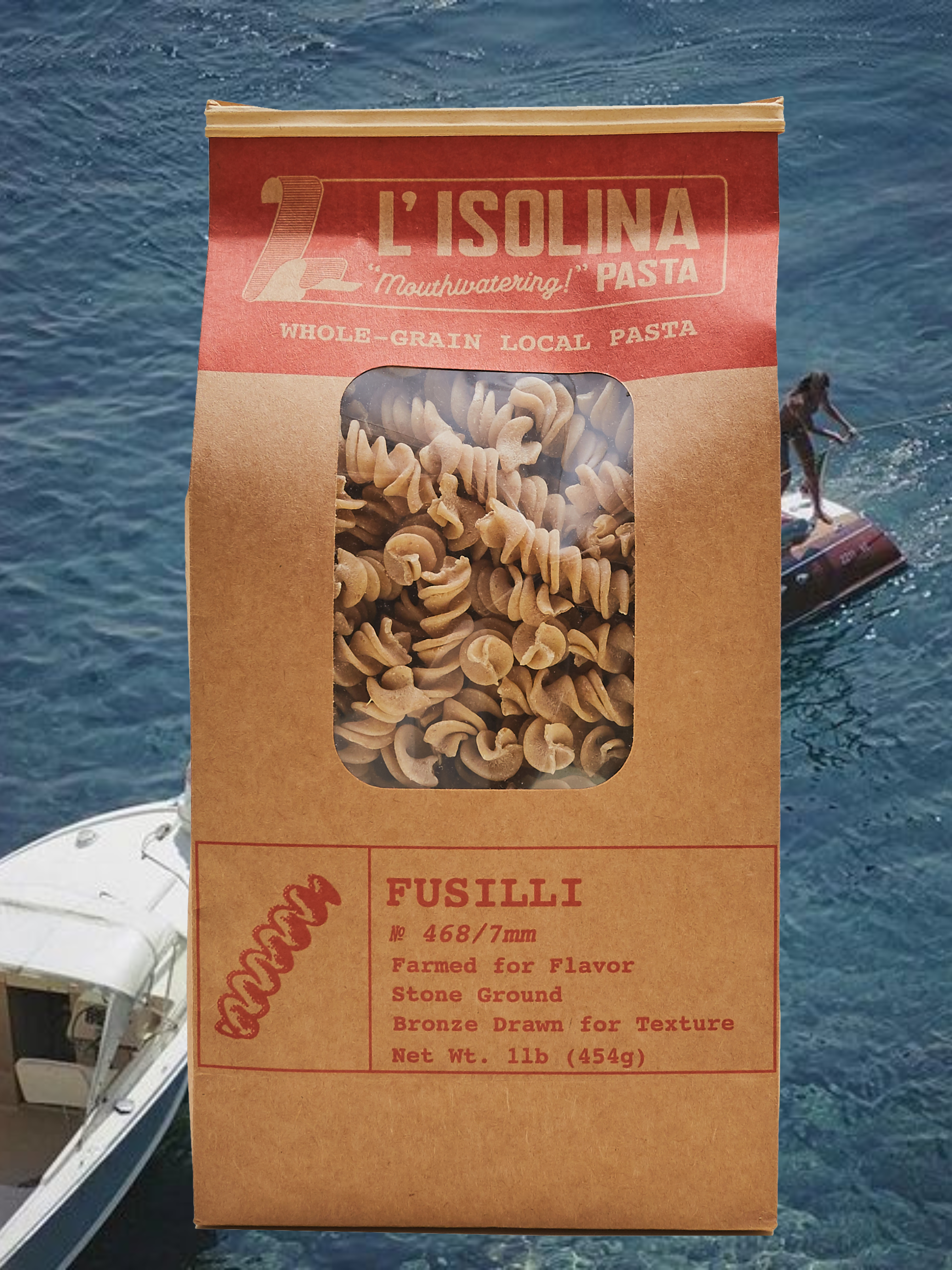 L'Isolina Organic Fusilli