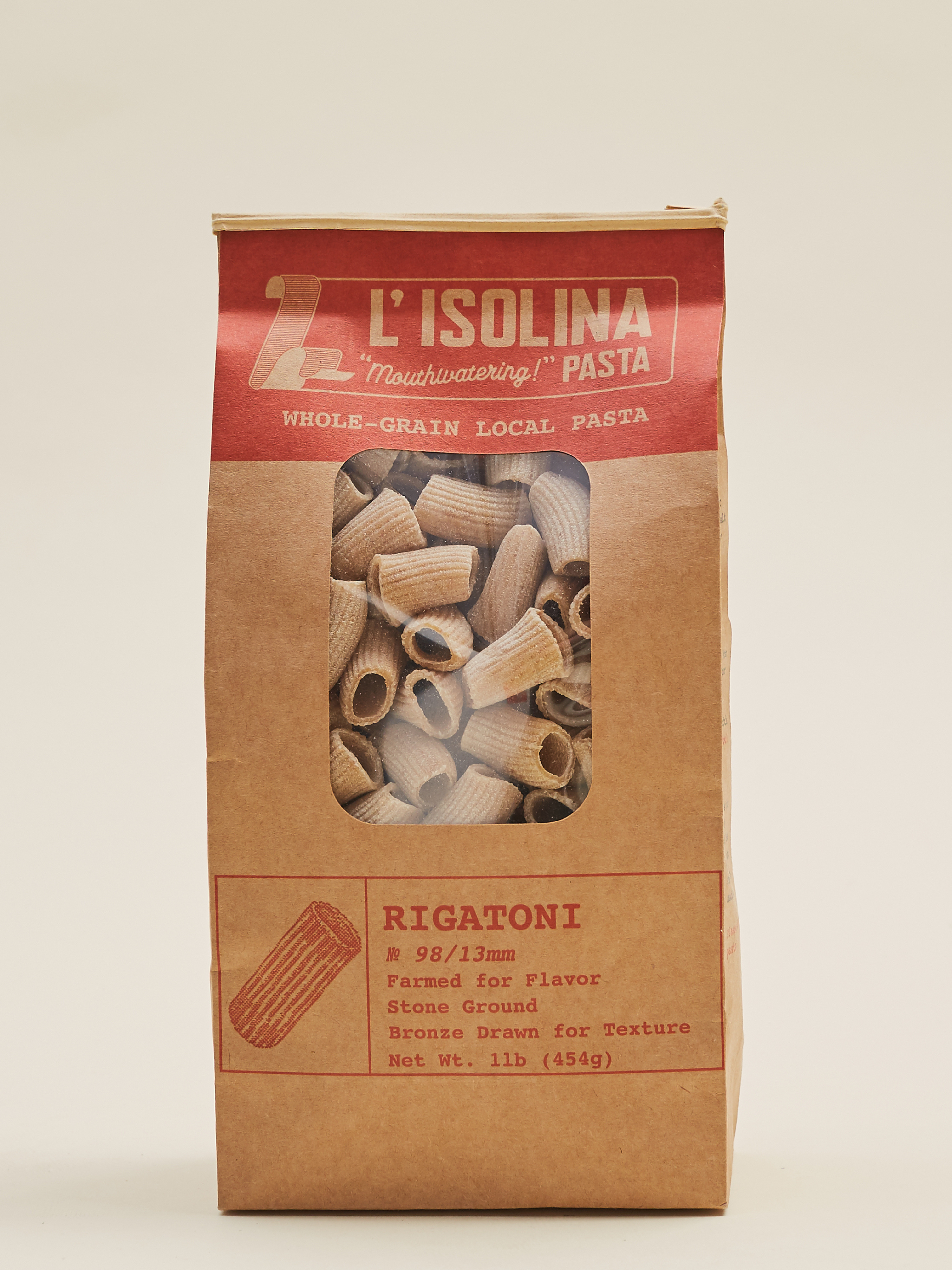 L'Isolina Organic Rigatoni