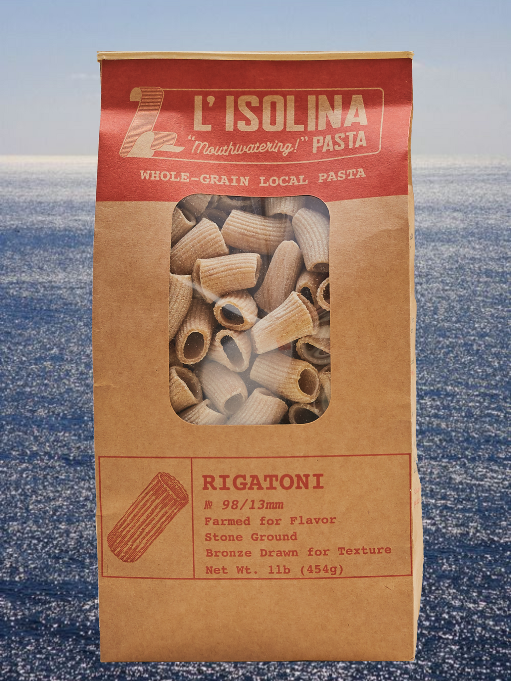 L'Isolina Organic Rigatoni Multi-Pack